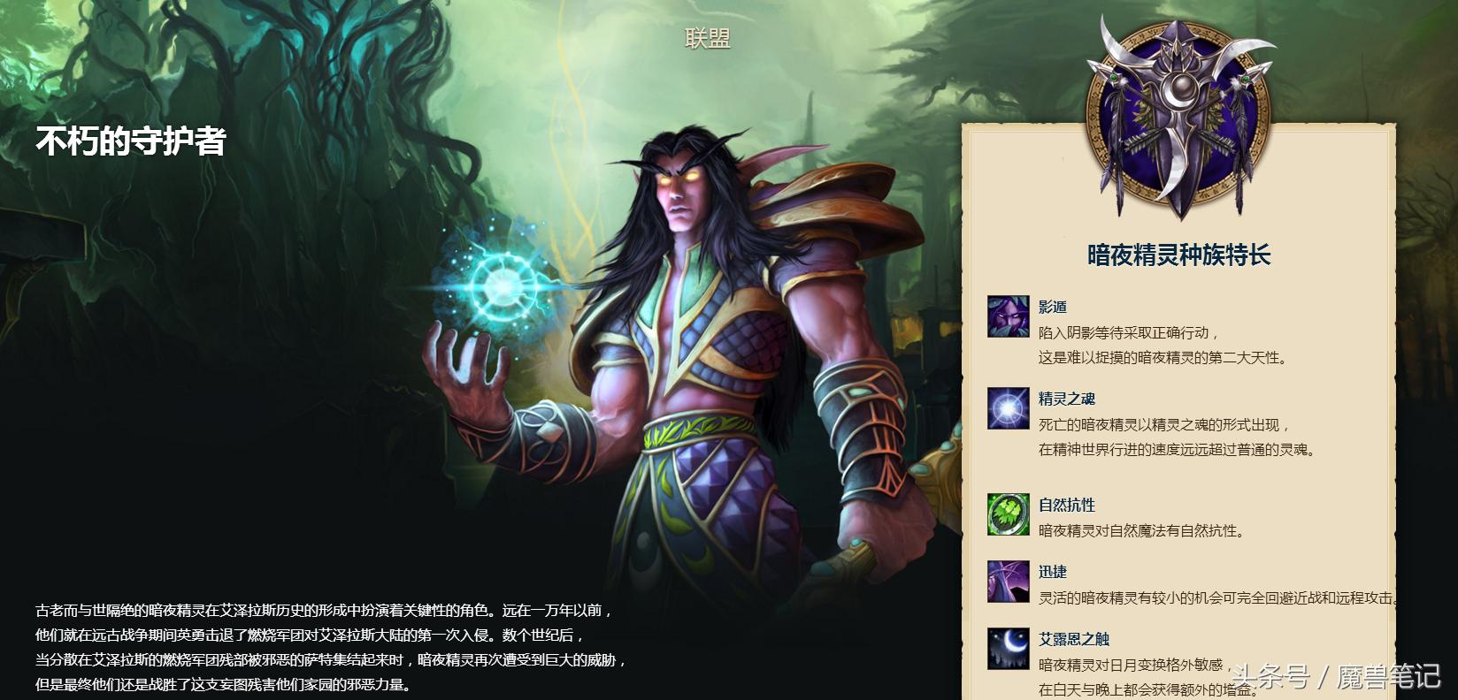 魔兽世界种族选择变化,魔兽世界种族选择之盗贼篇