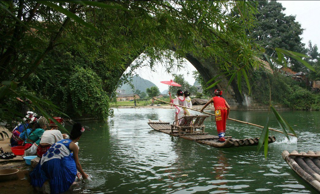 桂林旅游景点桂林山水甲天下,国庆桂林旅游桂林山水甲天下