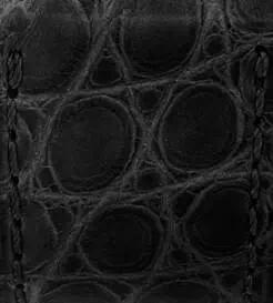 积家腕表鳄鱼皮真皮表带,鳄鱼皮手表表带哪种好看