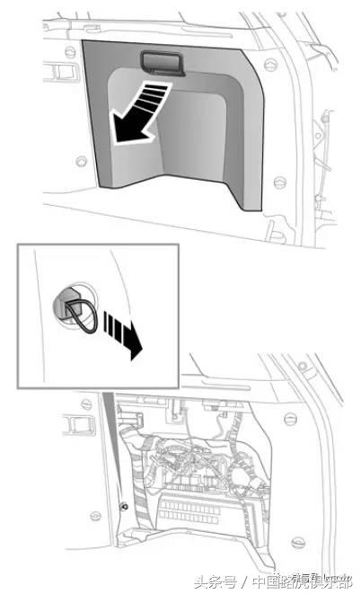 路虎揽胜道路救援按键,路虎揽胜运动应急解锁