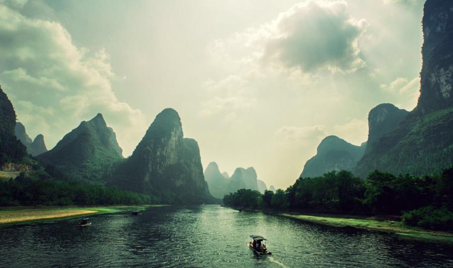 桂林旅游景点桂林山水甲天下,国庆桂林旅游桂林山水甲天下