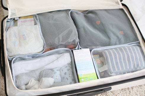 去度假怎么装行李整理省空间,沉浸式收拾行李箱出去旅行