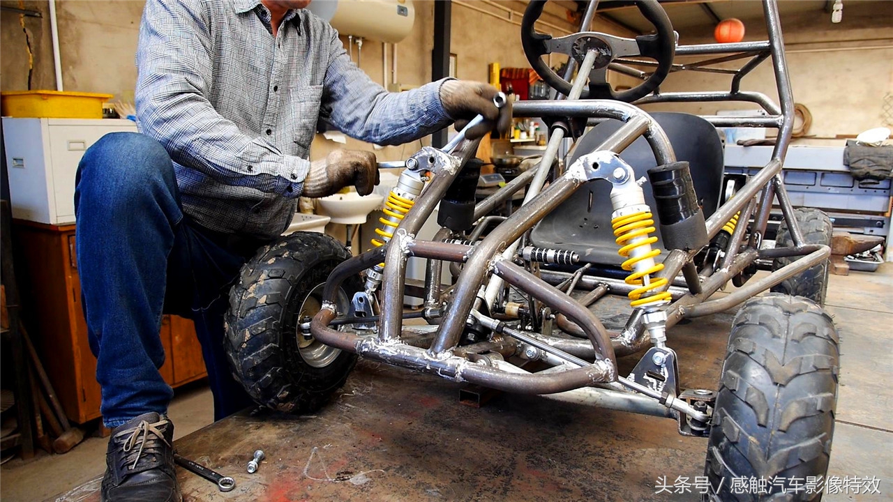 探秘中国匠人是如何制作完善一部高性能越野卡丁车