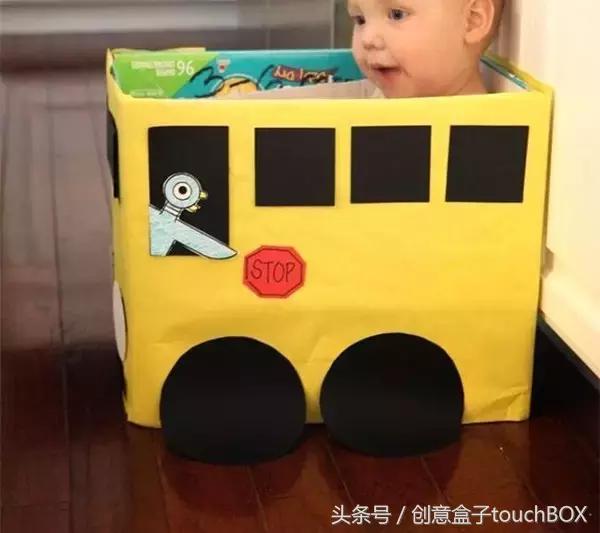 户外纸箱玩具自制多种玩法,疫情期间纸箱玩法