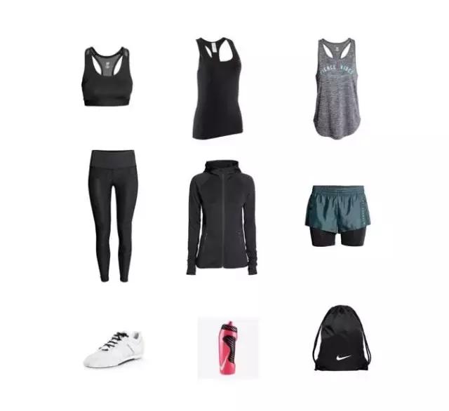 我花了很多银子,终于固定了9件健身装备