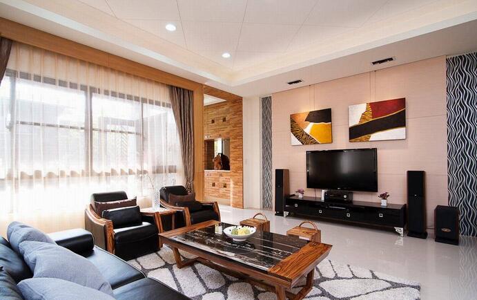 朗朗的日光浴混搭风格-宁波-江山万里-装修案例赏析