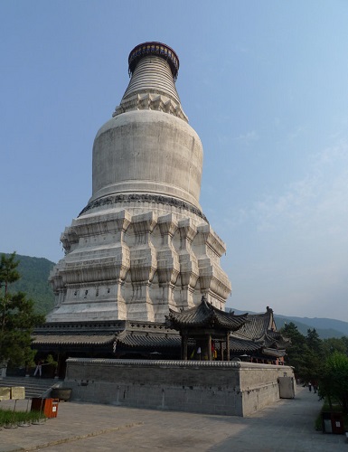 山西五台山四天游,游中国山西五台山殊像寺
