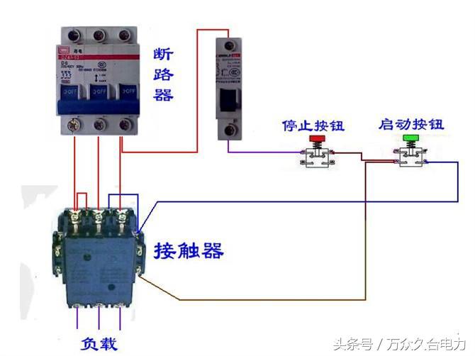 cj20-400a380v接触器怎么接线,交流接触器a1a21314怎么接线