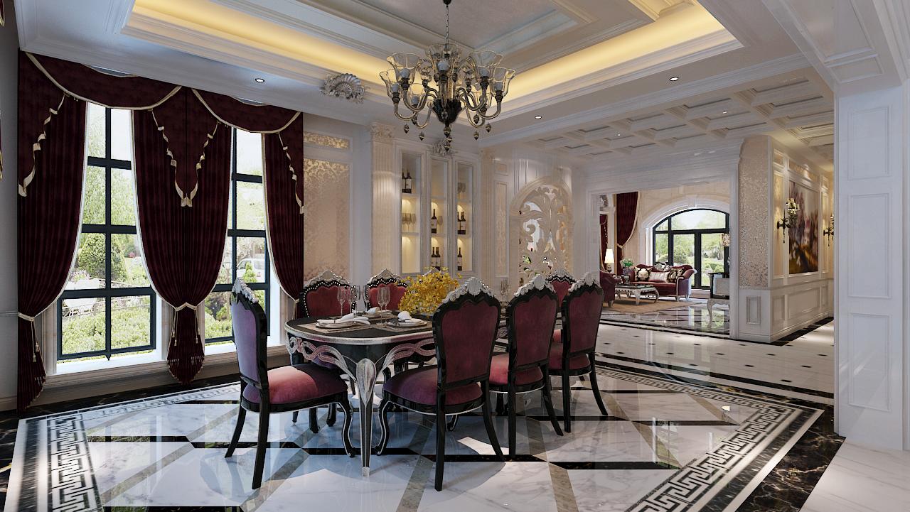 沈阳方林装饰298平别墅,沈阳方林装饰别墅案例