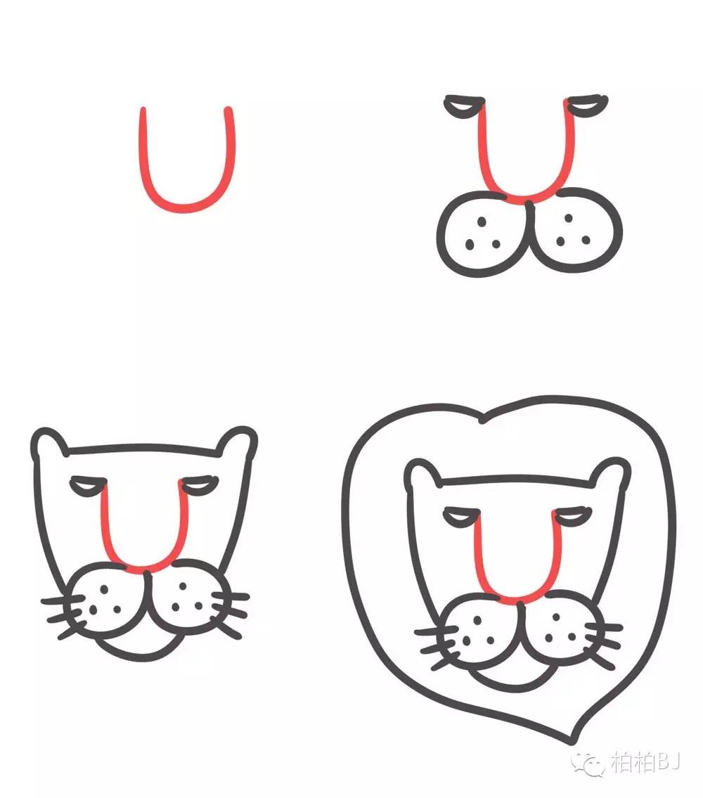 画鲨鱼简笔画大全简单好看,鲨鱼的简笔画简单又可爱图文