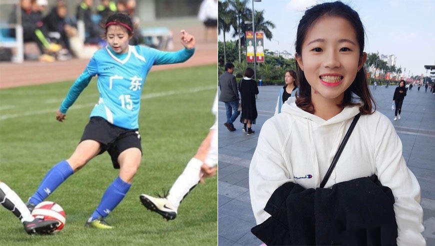 “中国会击败韩国的”足球宝贝熊熙说,“难忘38度高温训练”