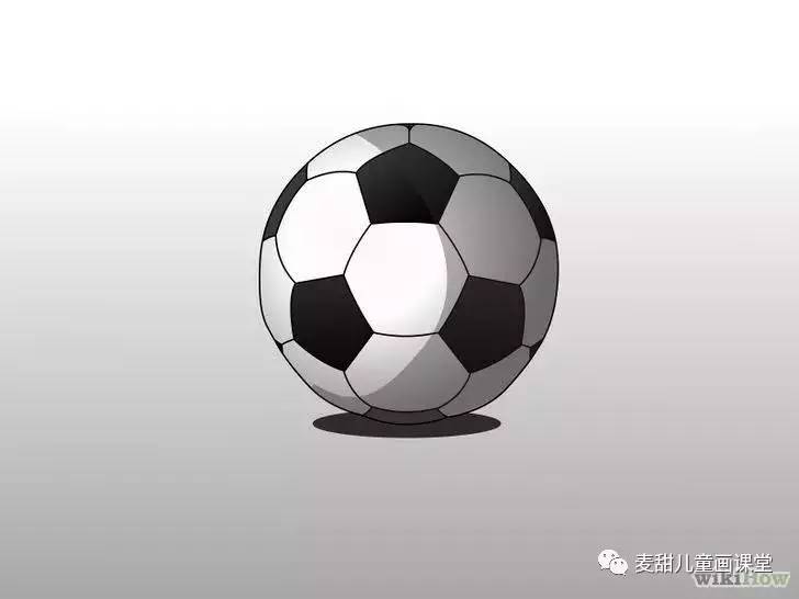 关于足球的画法,足球多种画法