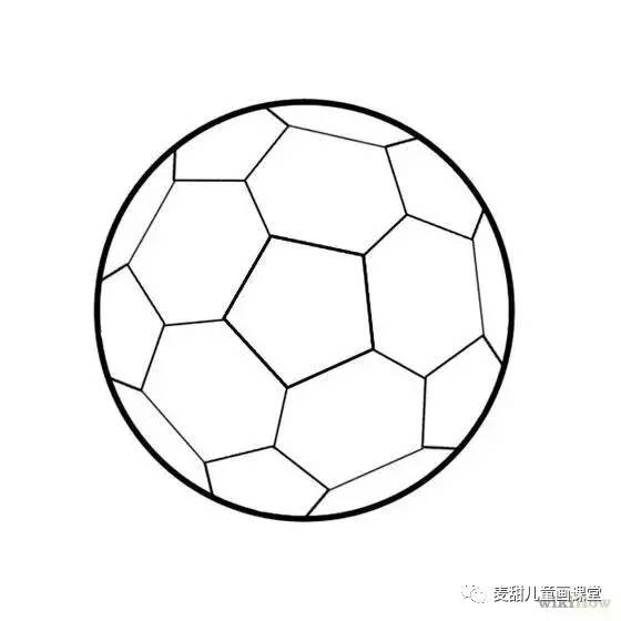 关于足球的画法,足球多种画法