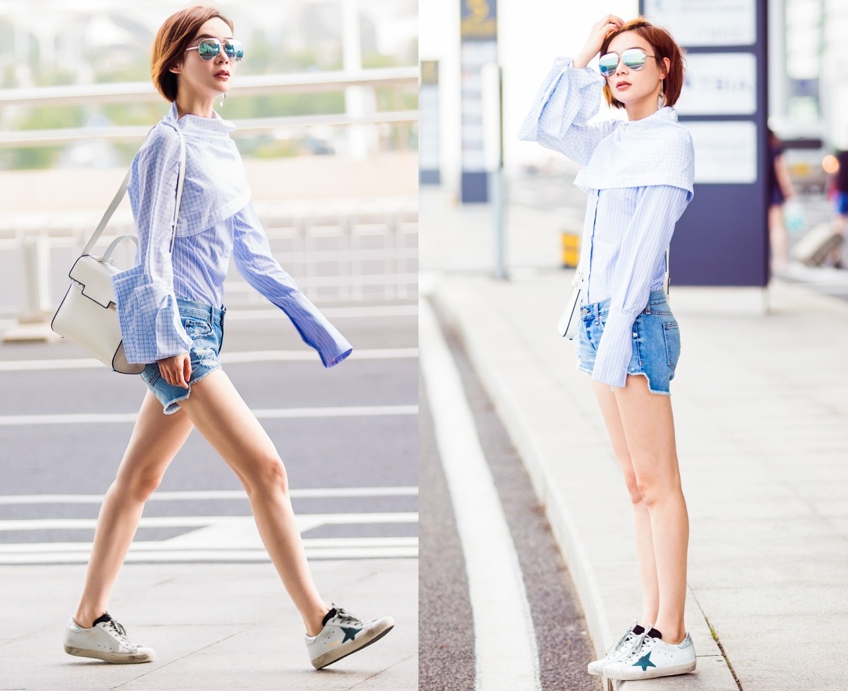 我说春天的另一个名字叫小白鞋，杨幂娜扎袁姗姗都服气！