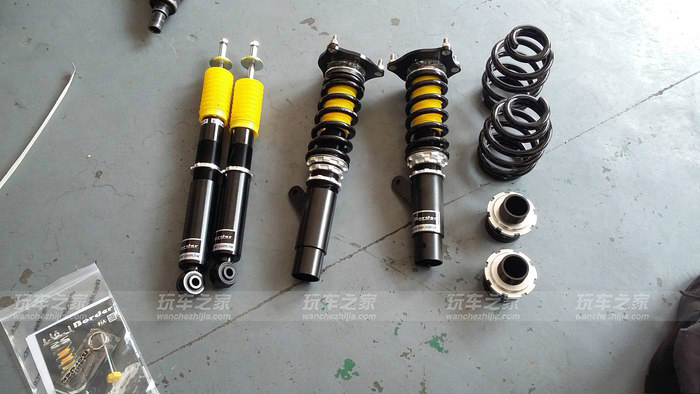 十代思域绞牙避震效果图,思域鱼眼塔顶