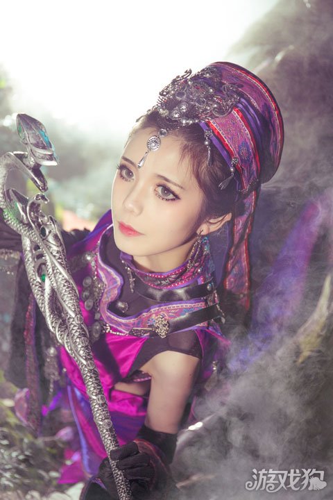 剑网三毒姐cos点赞最多的视频,剑网三破虏毒姐cos