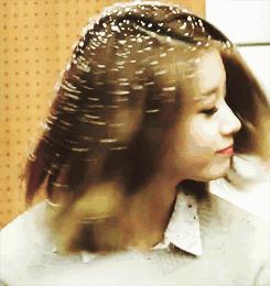 美人计偏分发型,美人计的发型