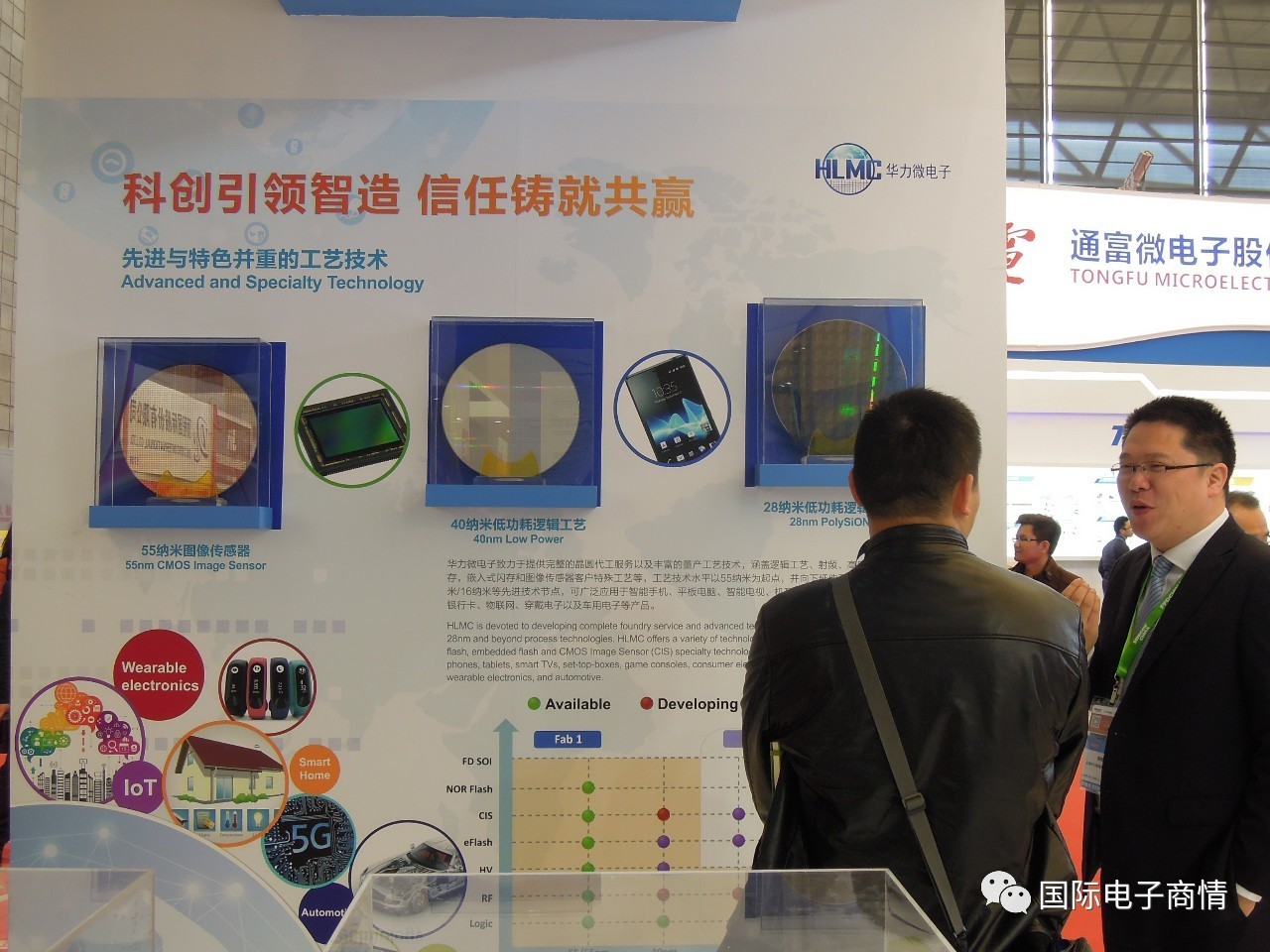 敦本务实华力微电子展示先进的特色工艺技术实力