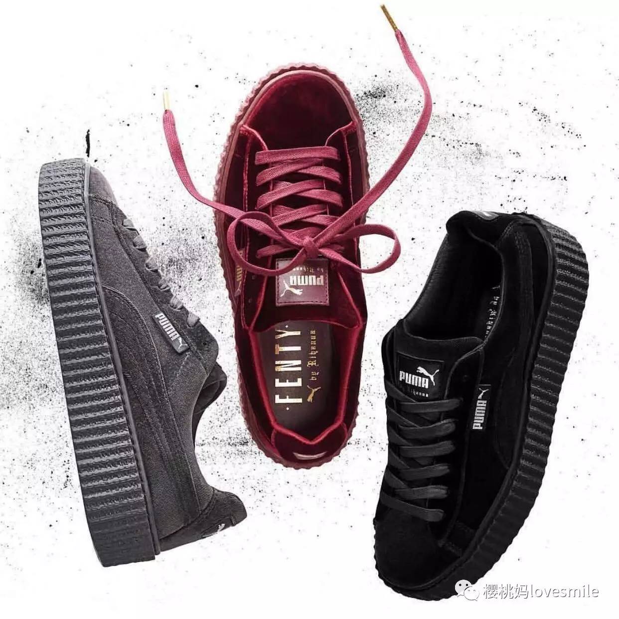 刘雯puma松糕鞋,puma刘雯同款鞋子