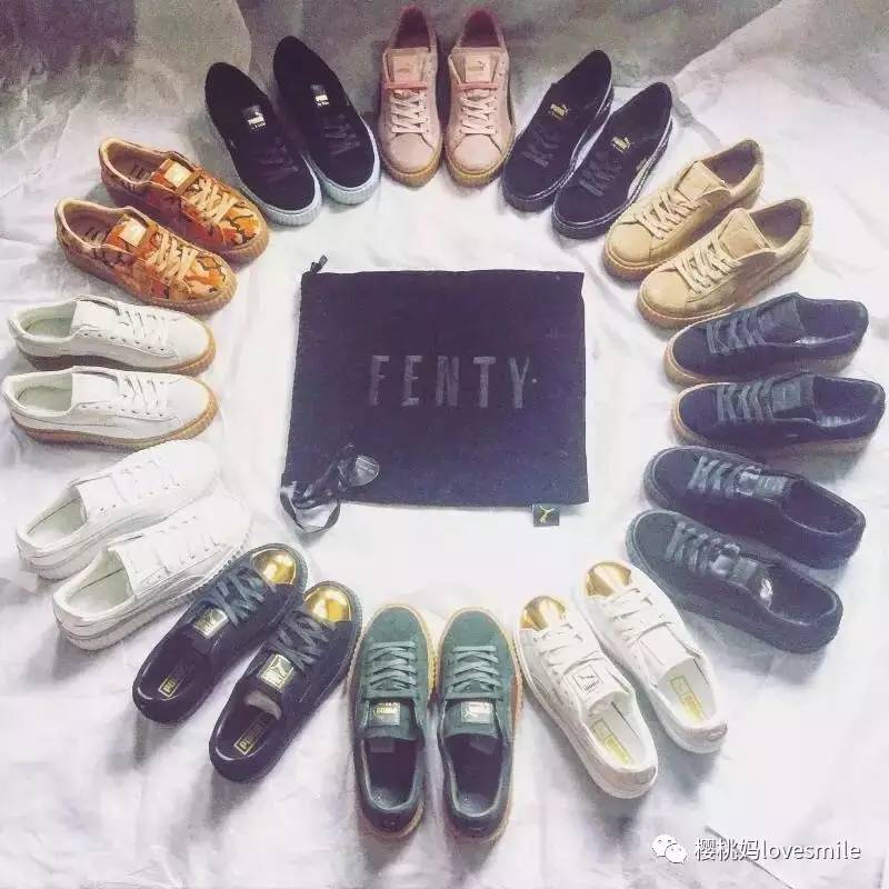 刘雯puma松糕鞋,puma刘雯同款鞋子