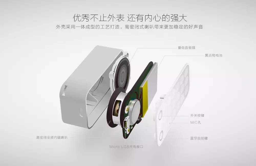 「上新」全球唯一有智能防丢功能的迷你掌心蓝牙音箱