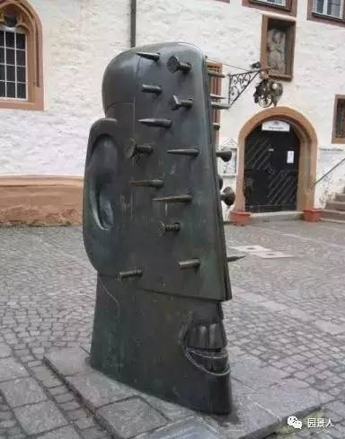 雕塑创意景观墙,景观抽象创意雕塑工艺