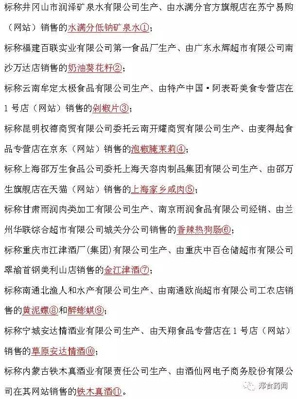 每周食品安全播报,郑州食品药品