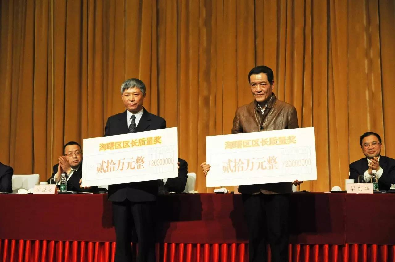 全国质量奖获得企业2019,区长质量奖评审概况