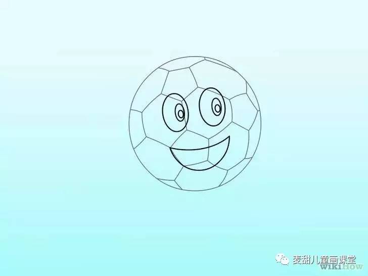 关于足球的画法,足球多种画法