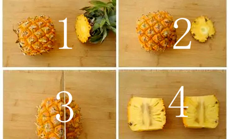 如何用切菠萝刀切菠萝,削皮的菠萝怎么切最快最方便