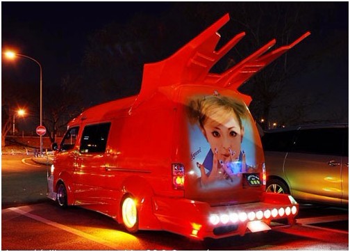 汽车中的杀马特,汽车杀马特风格