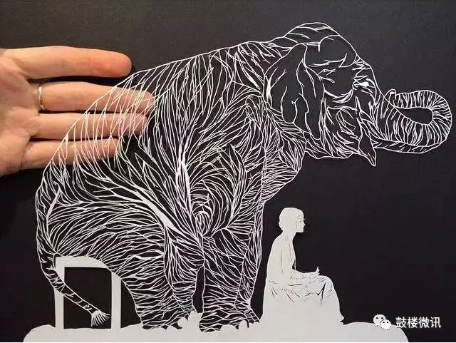 一张白纸也能成为艺术品,艺术一张白纸