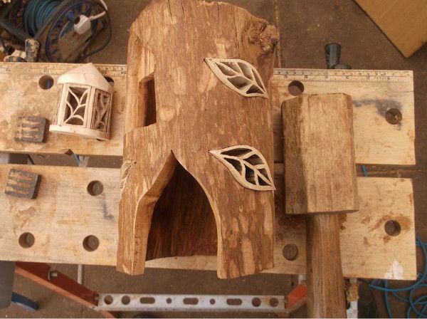 这个木艺玩家的爱好竟然是去公园捡垃圾!