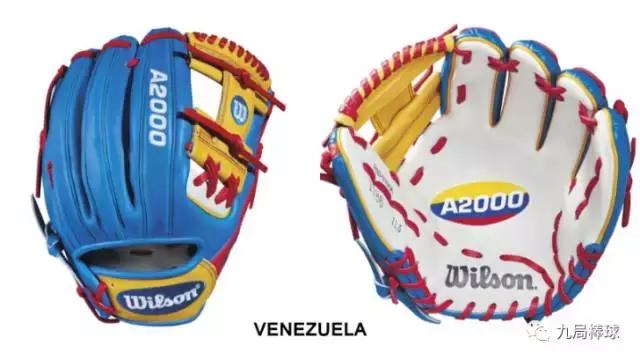 9个国家9个配色WILSON维尔胜推WBC经典赛主题款手套