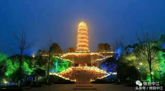四川德阳最美景区,德阳中江最好的镇