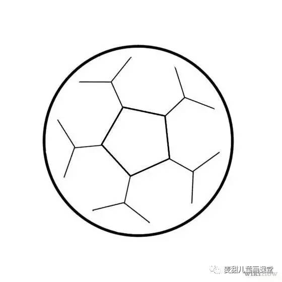 关于足球的画法,足球多种画法
