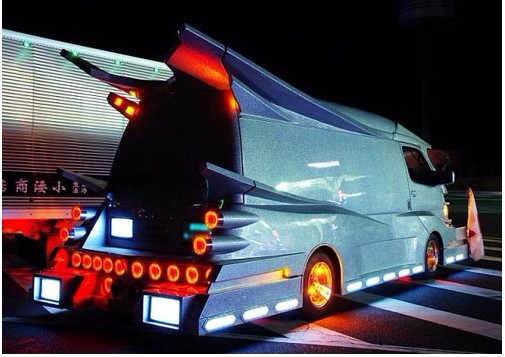 汽车中的杀马特,汽车杀马特风格