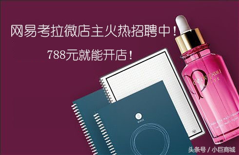 788元开店，超十万商品任意选，网易考拉带你领略不一样的微商