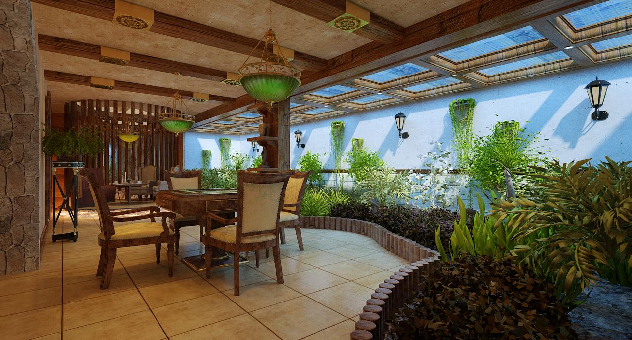 沈阳方林装饰298平别墅,沈阳方林装饰别墅案例