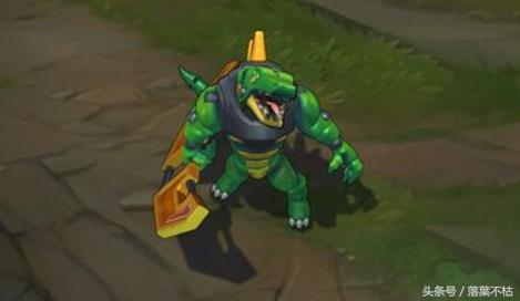 lol手游鳄鱼愚人节皮肤视频,联盟手游鳄鱼皮肤愚人节