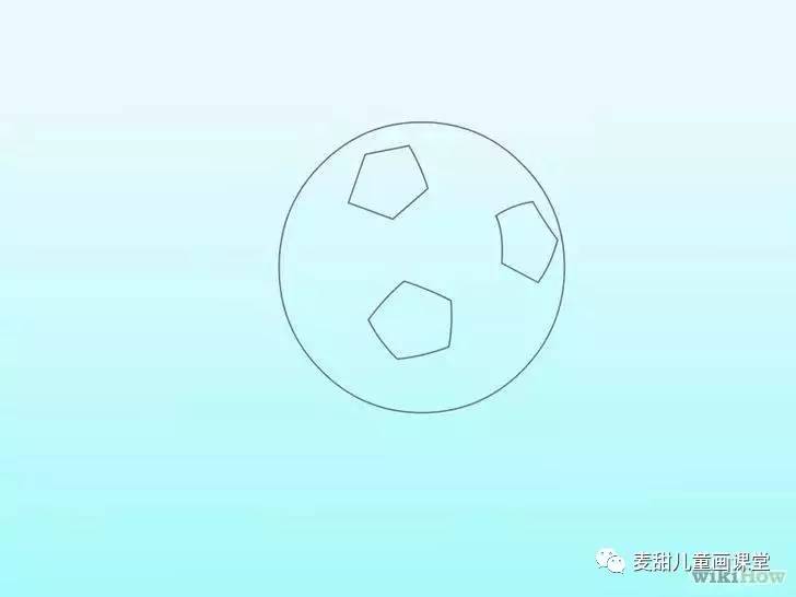 关于足球的画法,足球多种画法
