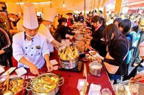 美食节即将开启,美食节活动现场声音