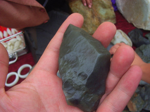 和田玉切割石头,和田玉籽料游记