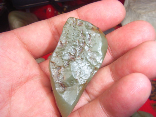 和田玉切割石头,和田玉籽料游记