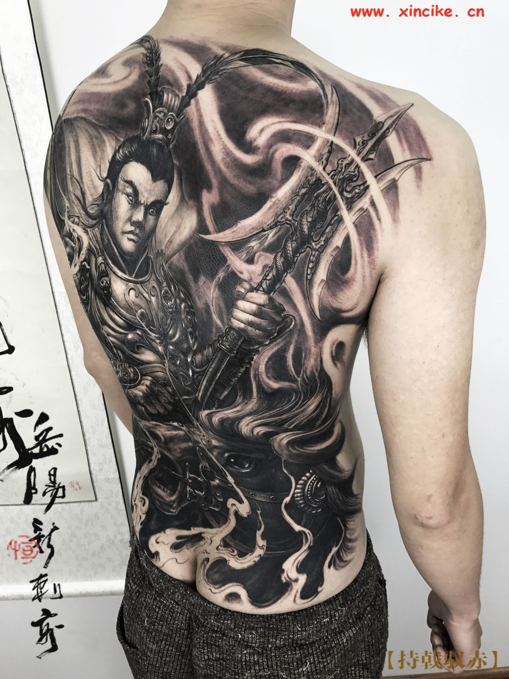 岳阳新刺客纹身成品,岳阳新刺客纹身图