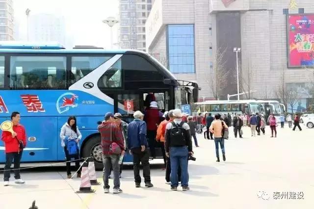 广东首次开往泰州的“花境”梦东南专列近600名游客畅游稻河湾