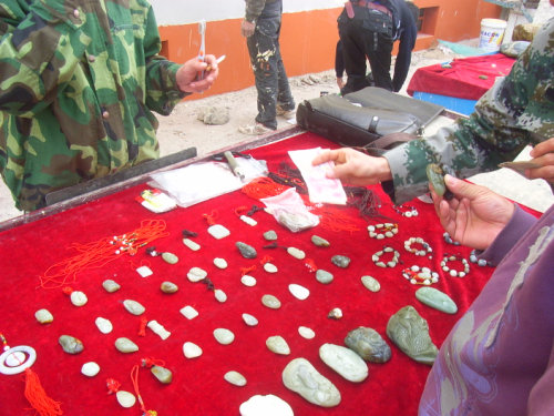 和田玉切割石头,和田玉籽料游记