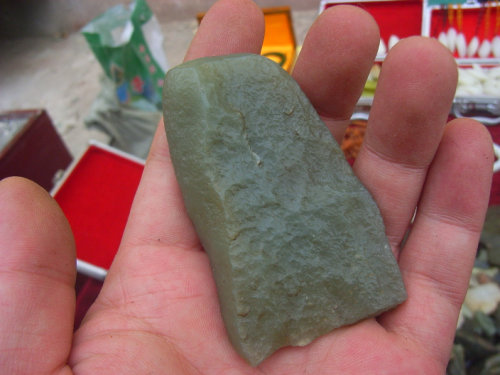 和田玉切割石头,和田玉籽料游记