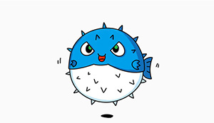 刺豚简笔画法,刺豚鱼简笔画