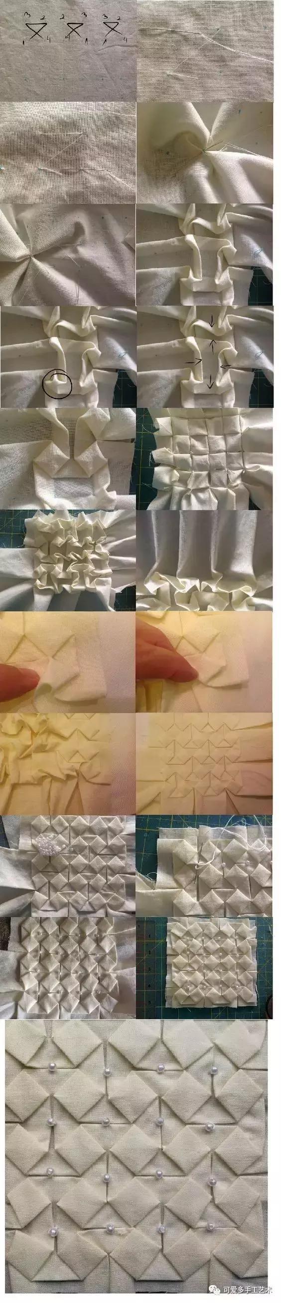 手缝抱枕制作方法简单又漂亮,正方形自制抱枕缝边针法